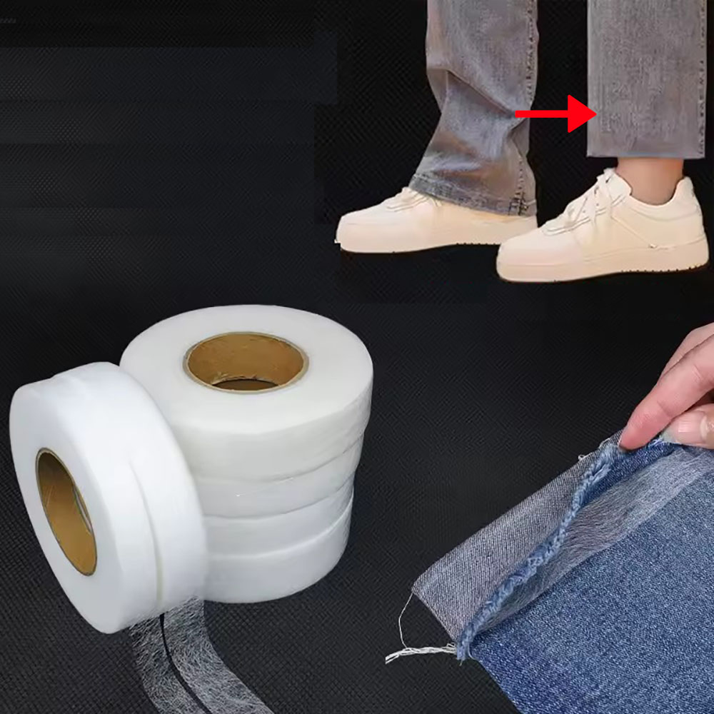 Interfacing Iron On - شريط لاصق ذاتي الالتصاق لقص حواف