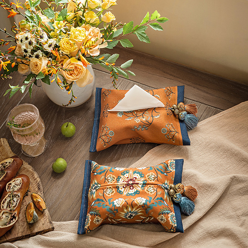 Pattern Tissue Paper - صندوق مناديل متعدد الأغراض لغرفة المعيشة