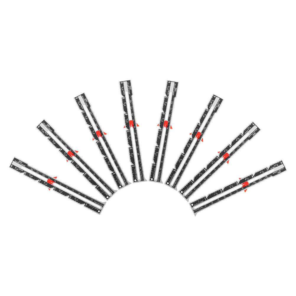 Sewing Gauge Ruler - مجموعة مساطر قياس احترافية للخياطة مكونة