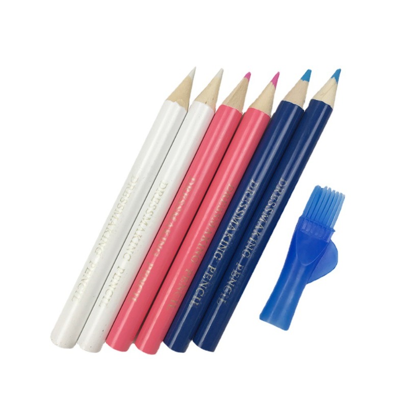 Fabric Marking Pen - 3/6 قطعة أقلام رصاص من القماش