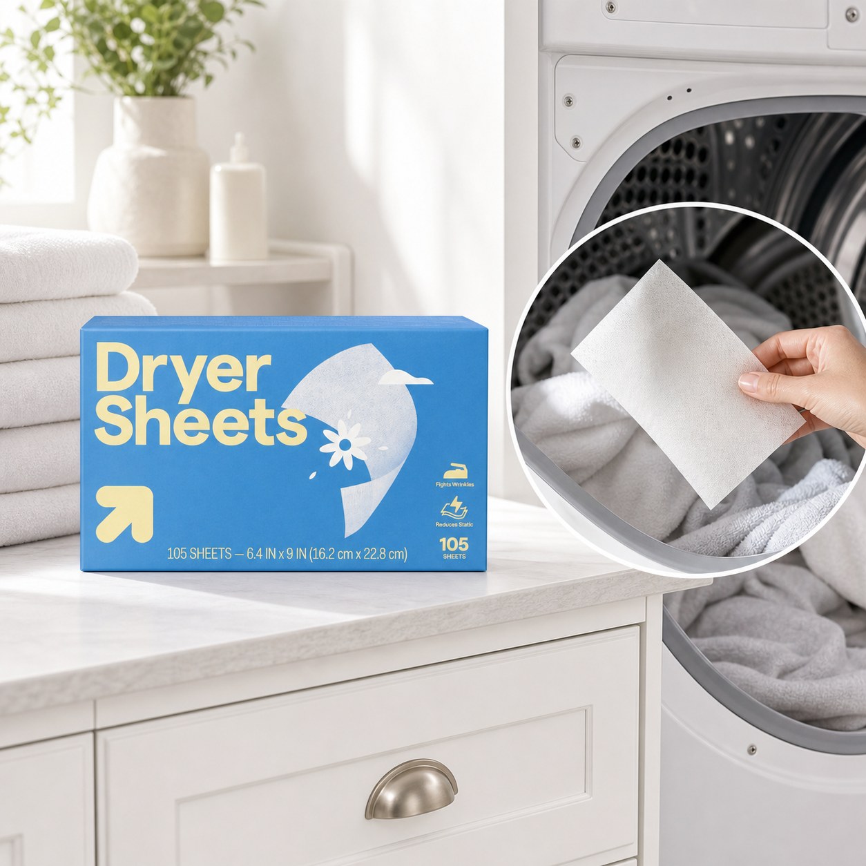 Fabric Softener Sheet - مناديل تجفيف الملابس من فريش لينن