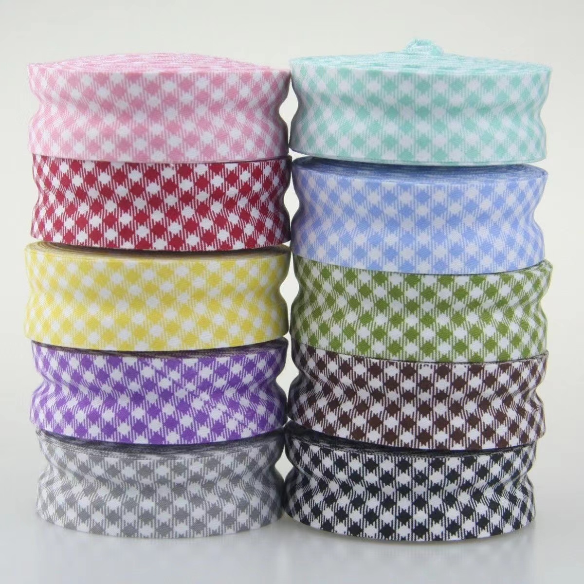 شريط حواف قطني مطوي مفرد بعرض  - مراجعة Binding Tape Bias وسعره