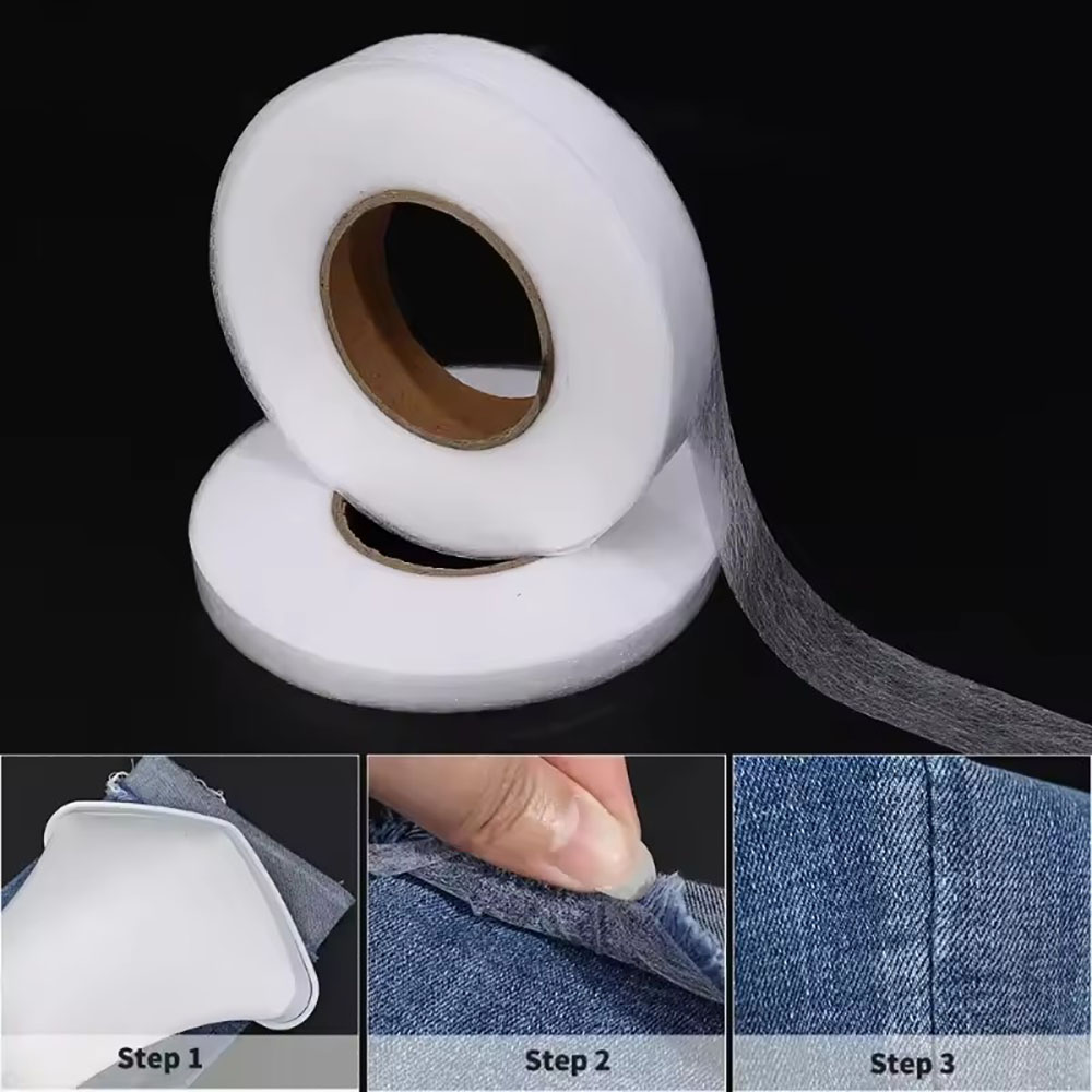 شريط لاصق ذاتي الالتصاق لقص حو - مراجعة Interfacing Iron On وسعره