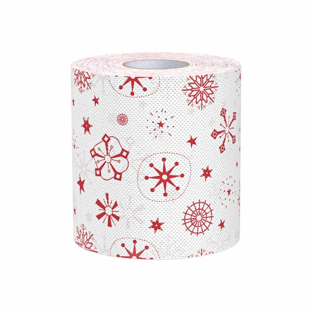 سانتا مطبوعة عيد الميلاد منادي - مراجعة Pattern Tissue Paper وسعره
