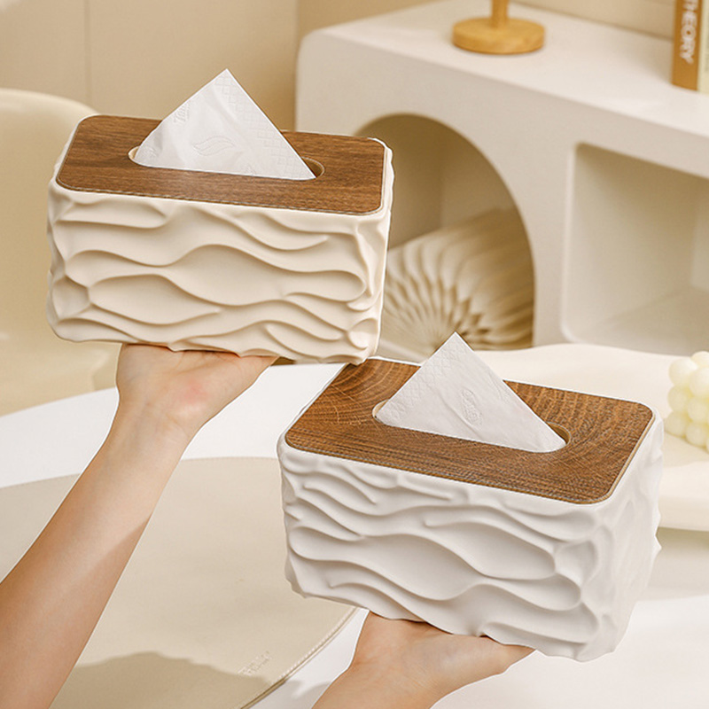 صندوق مناديل للمكتب بنمط متموج - مراجعة Pattern Tissue Paper وسعره
