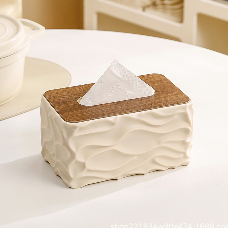 صندوق مناديل للمكتب بنمط متموج - مراجعة Pattern Tissue Paper وسعره