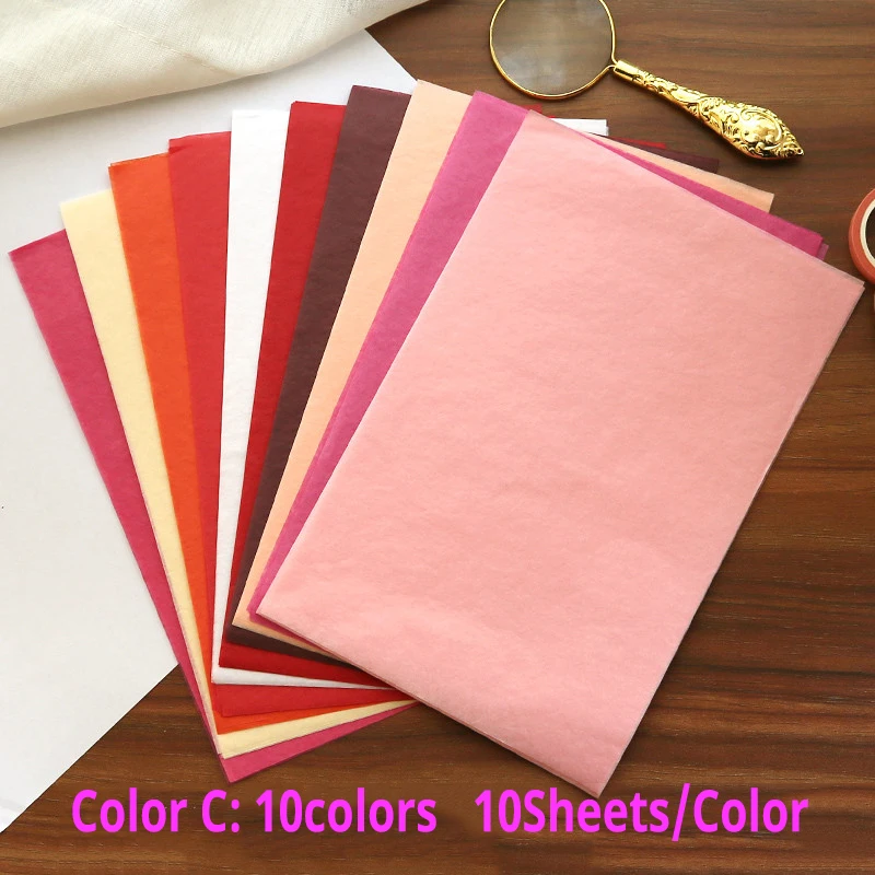 210*140 مللي متر A5 100 ورقة/ح - مراجعة Pattern Tissue Paper وسعره