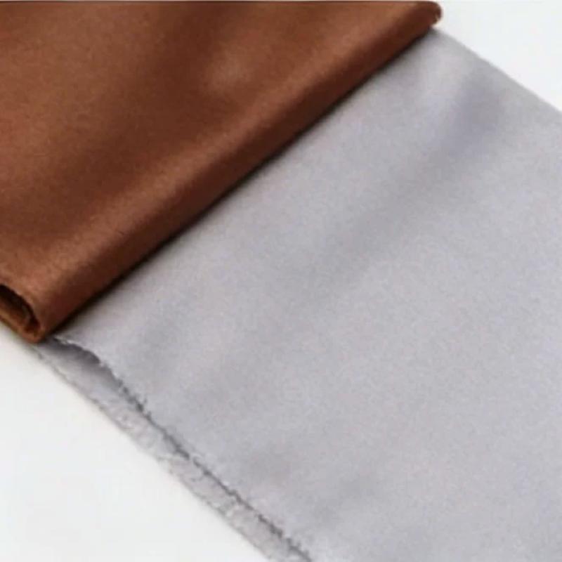 قماش ساتان ناعم متعدد الألوان، - مراجعة Textile And Sewing Materials وسعره