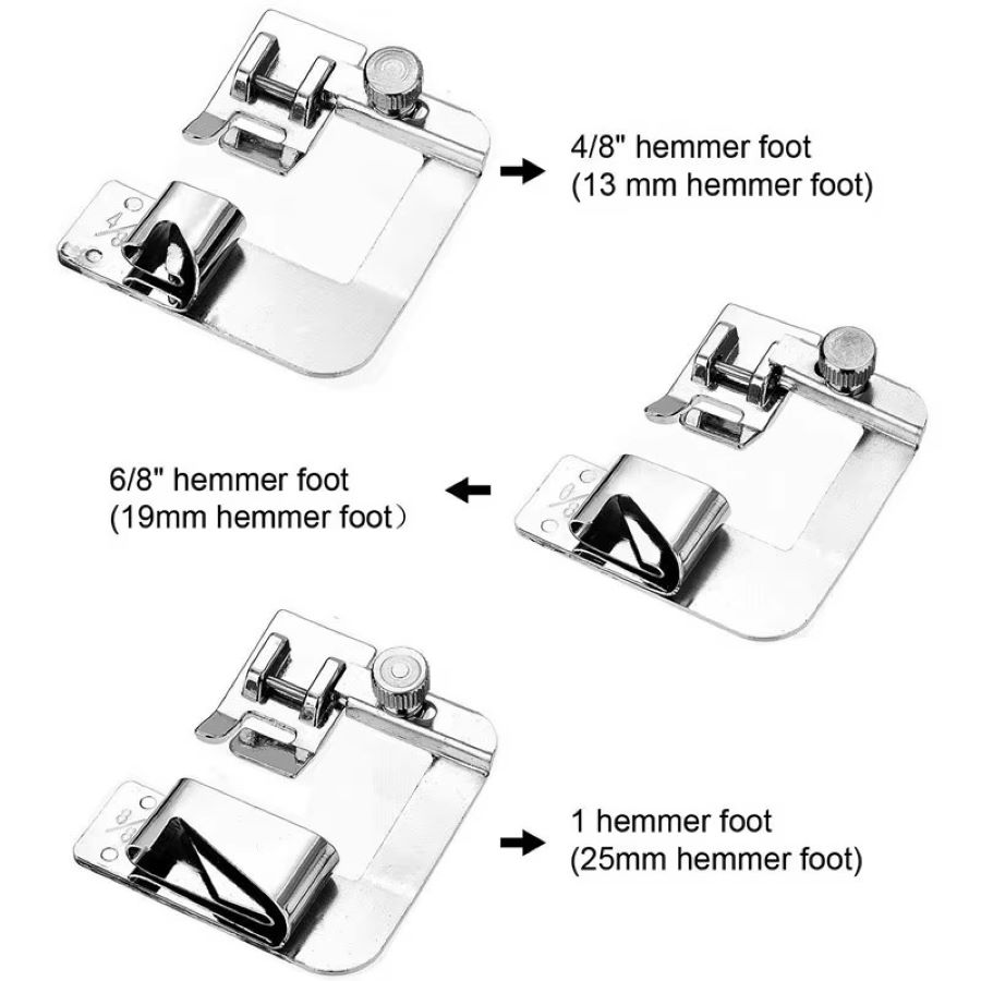 1-3 قطع أقدام ماكينة الخياطة ا - مراجعة Textile Sewing Machine وسعره