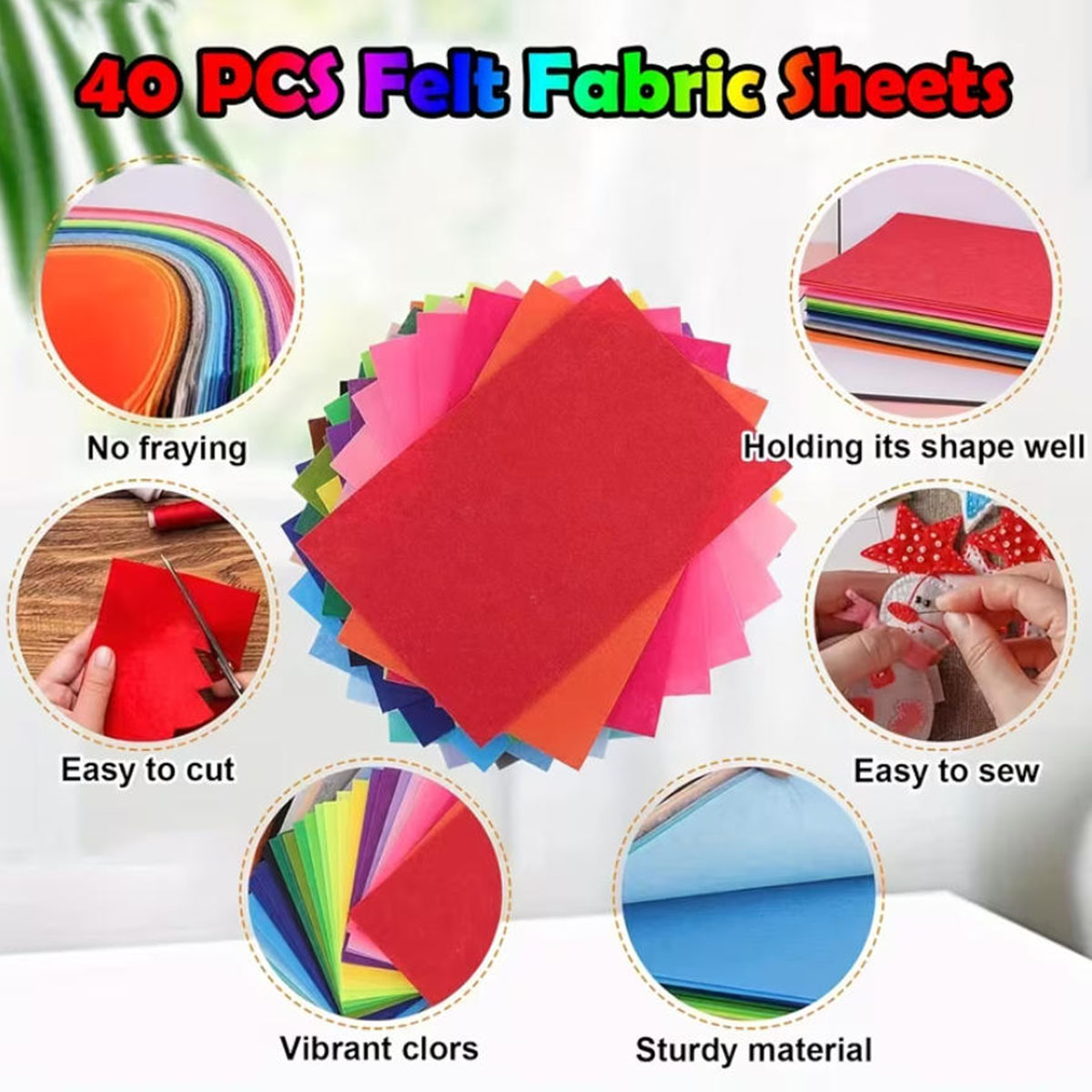 40 قطعة من قماش اللباد الملون، - مراجعة Fabric Softener Sheet وسعره