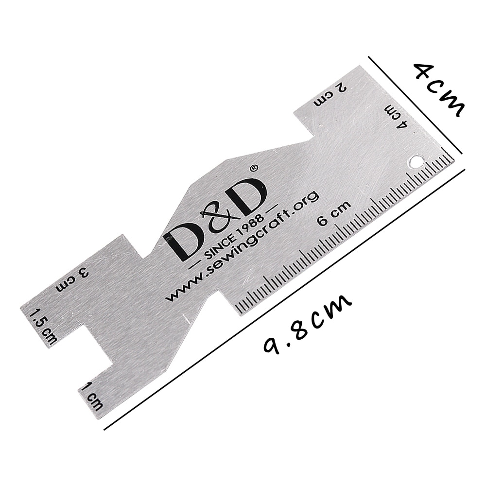 مقياس قياس المعادن لحاف مسطرة  - مراجعة Sewing Gauge Ruler وسعره