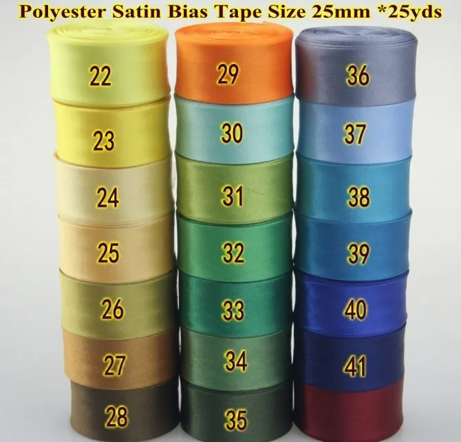 شريط من الساتان والبوليستر ، ز - مراجعة Binding Tape Bias وسعره