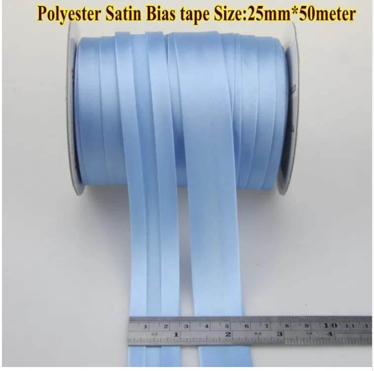 شريط من الساتان والبوليستر ، ز - مراجعة Binding Tape Bias وسعره