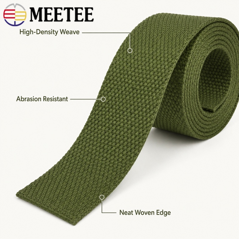 شريط قماش قطني أخضر عسكري بطول - مراجعة Binding Tape Bias وسعره