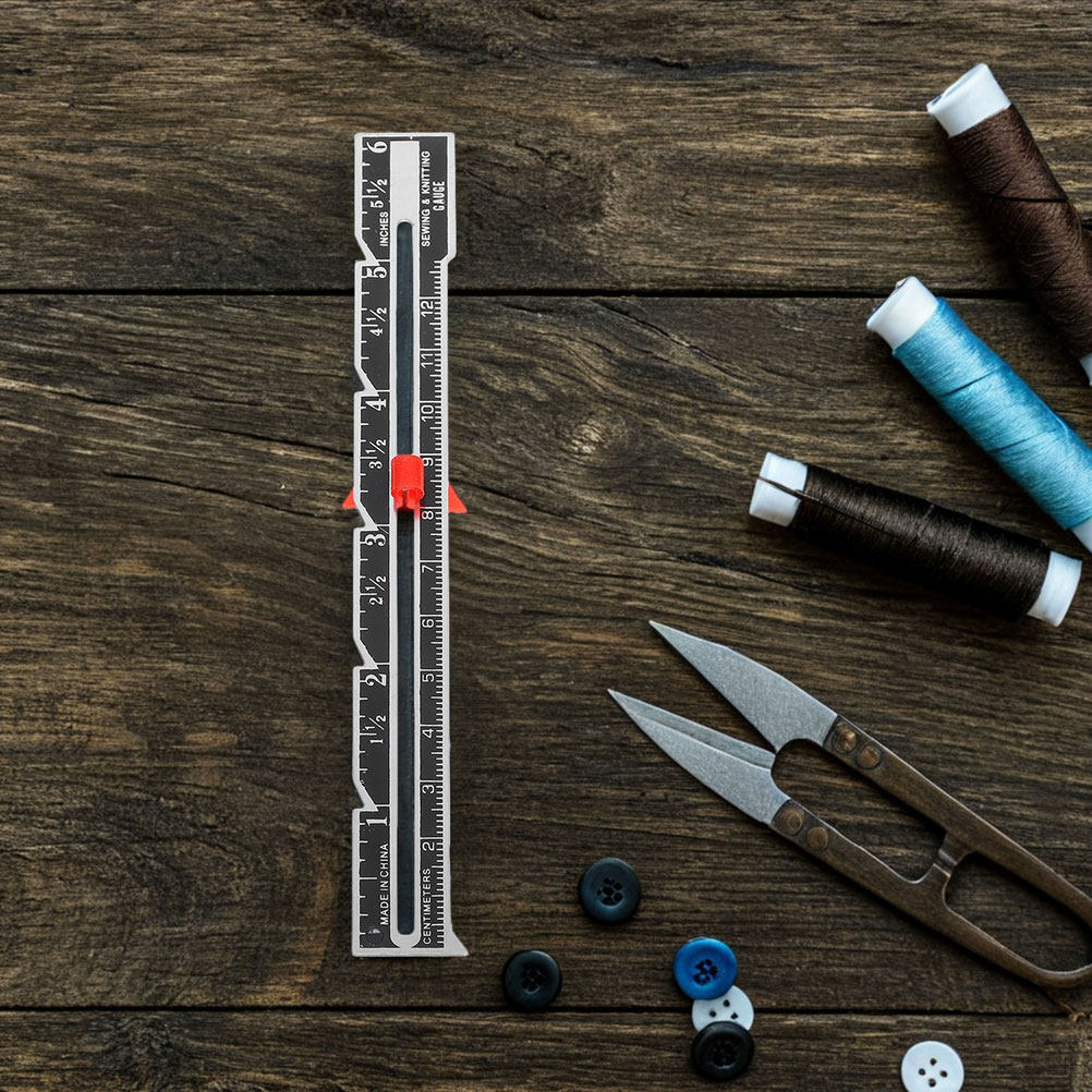 مجموعة مساطر قياس احترافية للخ - مراجعة Sewing Gauge Ruler وسعره