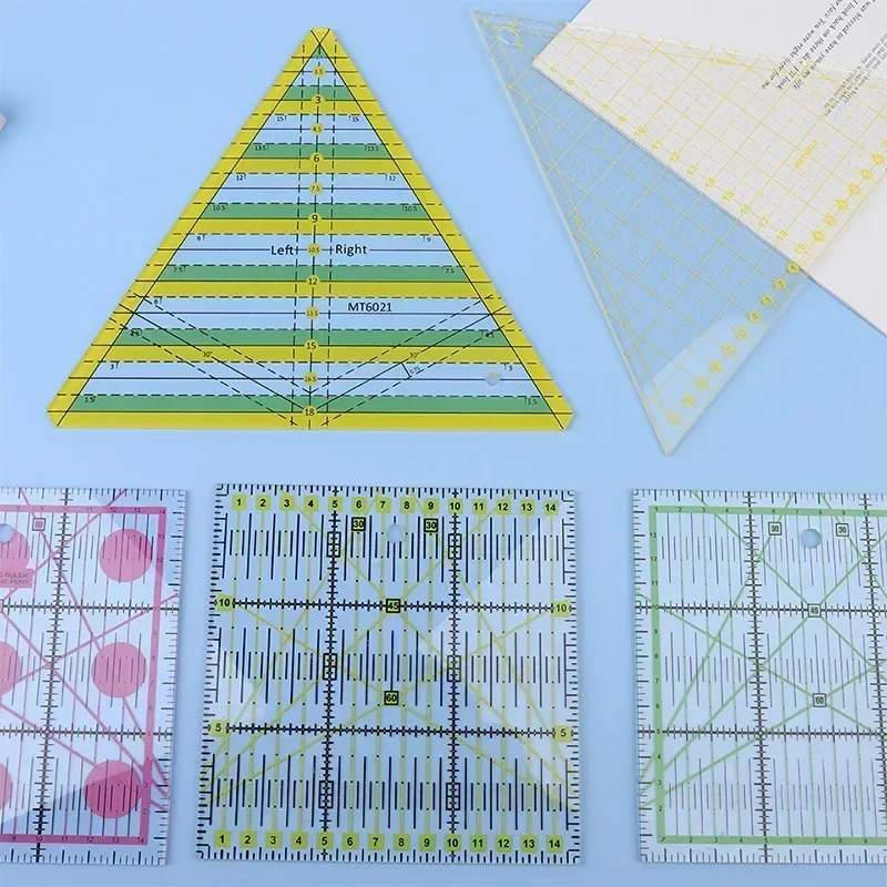 1/2 قطعة 15 سنتيمتر اللحف خليط - مراجعة Sewing Gauge Ruler وسعره