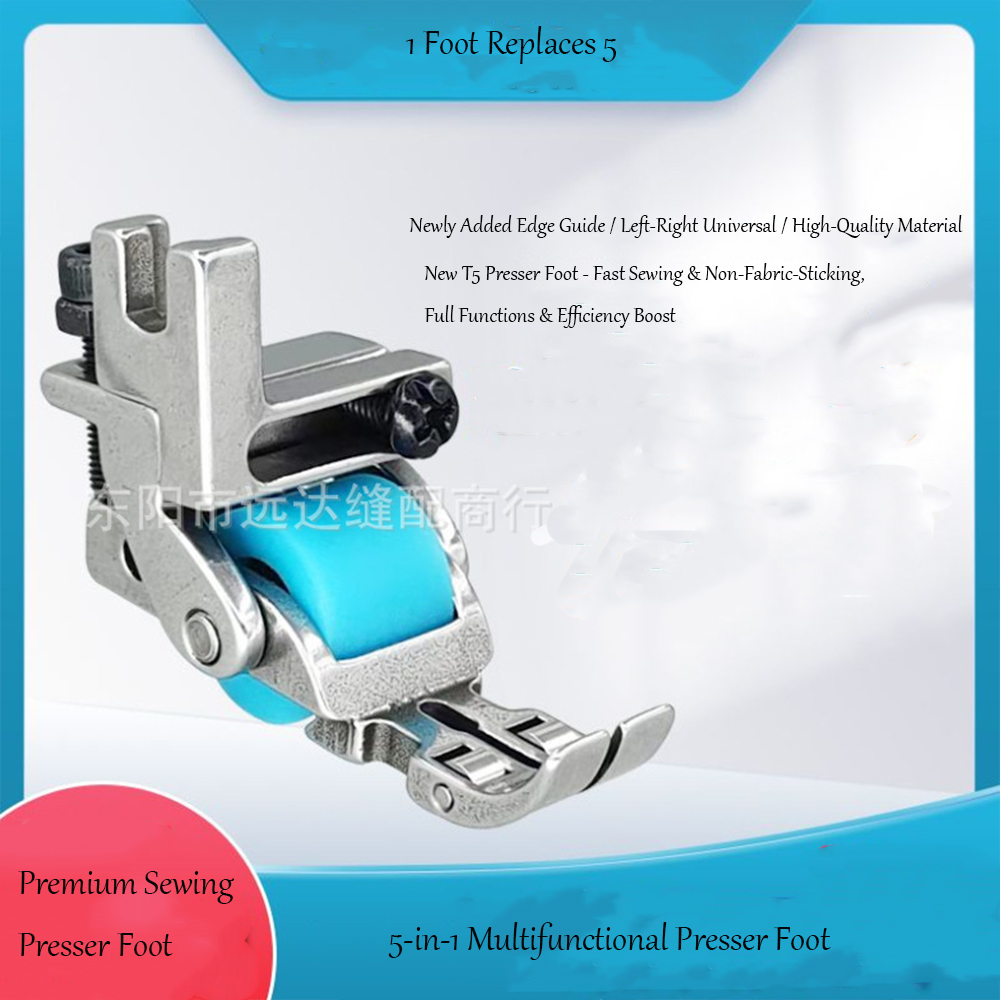T5 3-Roller يمين حافة دليل قطع - مراجعة Textile Sewing Machine وسعره