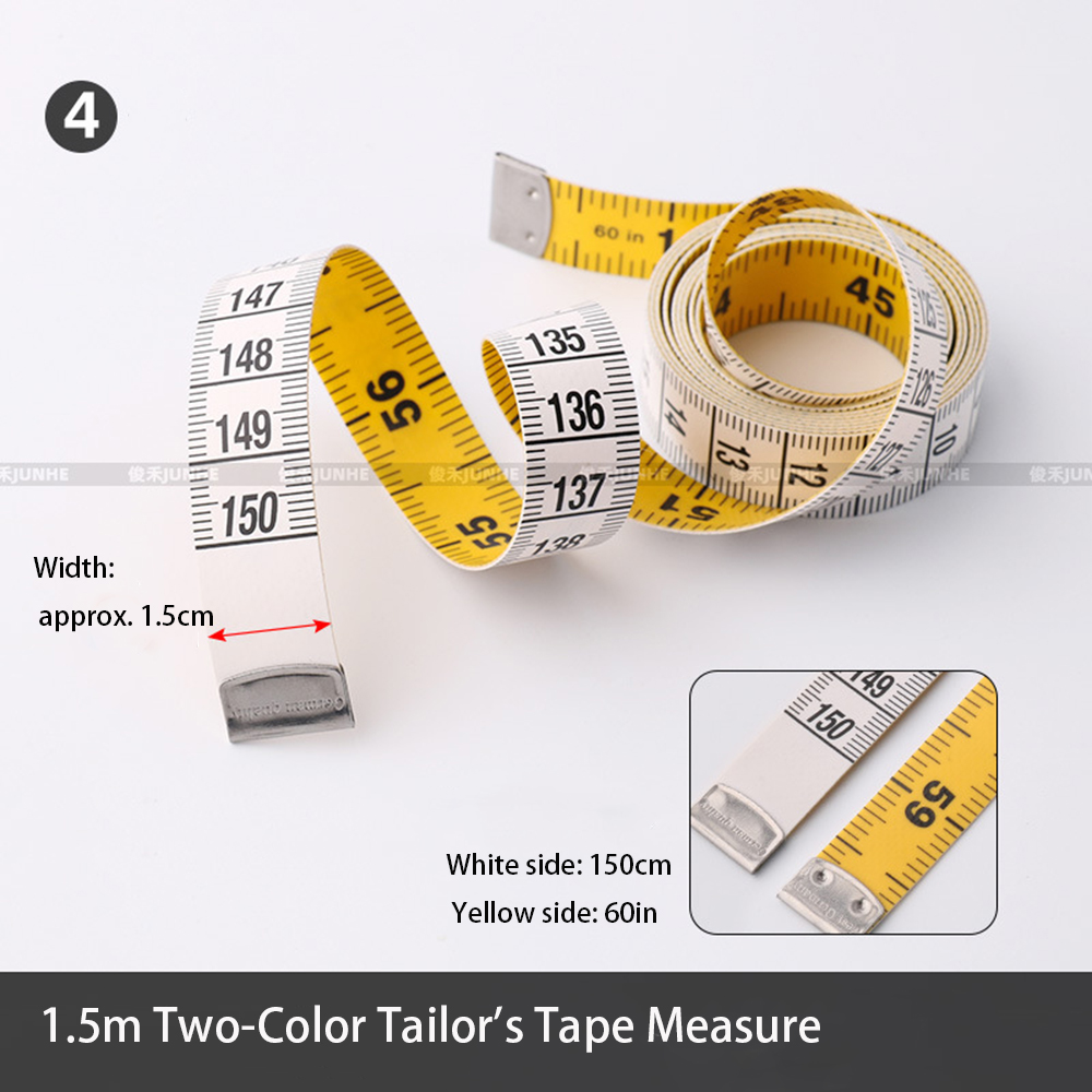 شريط قياس ناعم مقياس مزدوج سم  - مراجعة Sewing Gauge Ruler وسعره